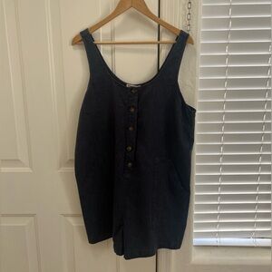 Marine Layer India Ink Sydney Romper - XL EUC